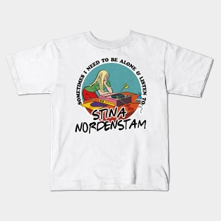 Stina Nordenstam / Music Obsessive Fan Design Kids T-Shirt